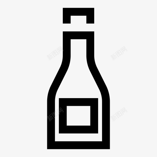 葡萄酒酒瓶塞子图标svg_新图网 https://ixintu.com 几何 塞子 塞科 普罗 维诺 葡萄酒 酒瓶