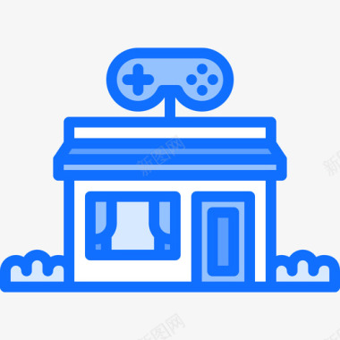 电子游戏电子游戏14蓝色图标图标