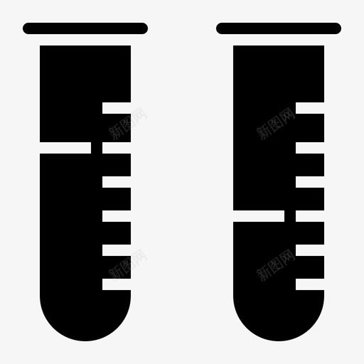 试管医用175填充图标svg_新图网 https://ixintu.com 医用 填充 试管