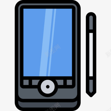 PDA旧设备2彩色图标图标