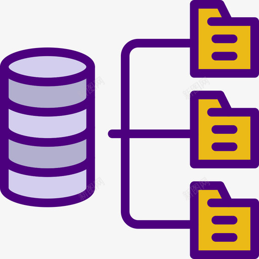数据存储技术92线性彩色图标svg_新图网 https://ixintu.com 存储 彩色 技术 数据 线性
