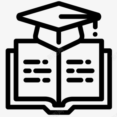在线学习书籍教育图标图标