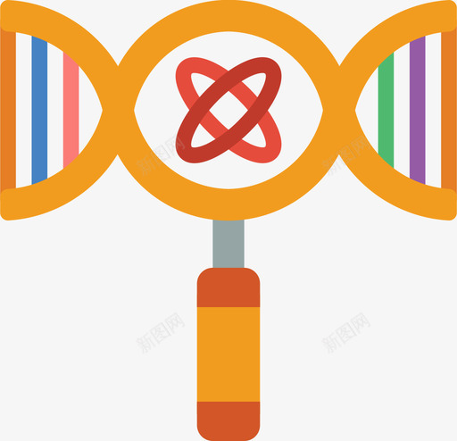 Dna遗传学和生物工程8平面图图标svg_新图网 https://ixintu.com 平面图 生物工程 遗传学