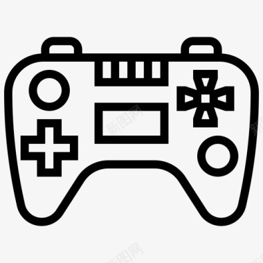 游戏控制器设备操纵杆图标图标