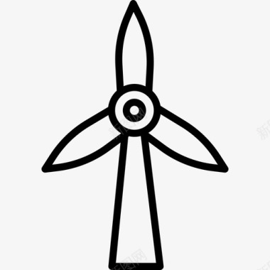 风力发电厂能源50概述图标图标