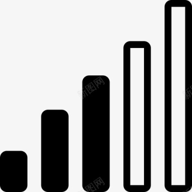 信号移动信号信号条图标图标