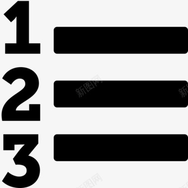 list-ol图标