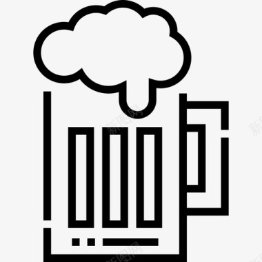 啤酒啤酒节33直系图标图标
