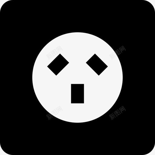 插座公用设施2填充图标svg_新图网 https://ixintu.com 公用设施 填充 插座