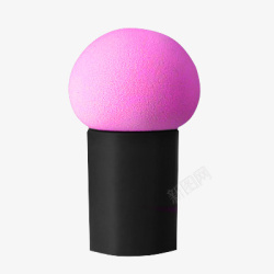 硅胶气垫粉扑化妆工具气垫粉扑蘑菇粉扑粉扑高清图片