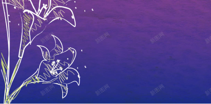 紫色蓝色渐变浪漫花朵psd分层H5背景psd设计背景_新图网 https://ixintu.com H5背景 情人节 浪漫 渐变 爱心 玫瑰 紫色 花朵 蓝色 表白