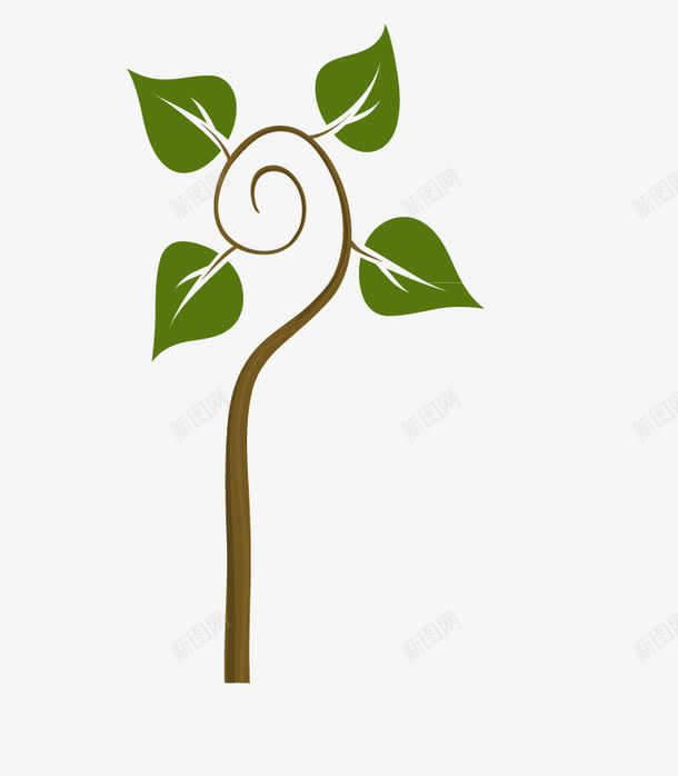 树png免抠素材_新图网 https://ixintu.com 卡通 枯树 树 树木 植物 精美 绿树