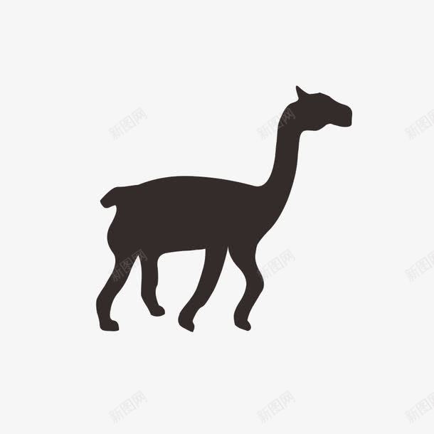 脖子长的骆驼png免抠素材_新图网 https://ixintu.com 动物 图案 爬行动物 脖子 骆驼