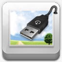 黑色USB接口图标图标