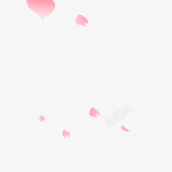 粉红色桃花免抠素材素材