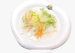 美味蔬菜粥素材