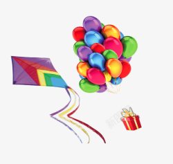 气球风筝礼盒素材