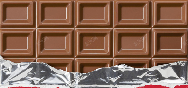巧克力大板jpg设计背景_新图网 https://ixintu.com 海报banner 巧克力 棕色 美食 诱惑 质感 纹理