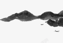 海报布局6中国山水海报元素6高清图片