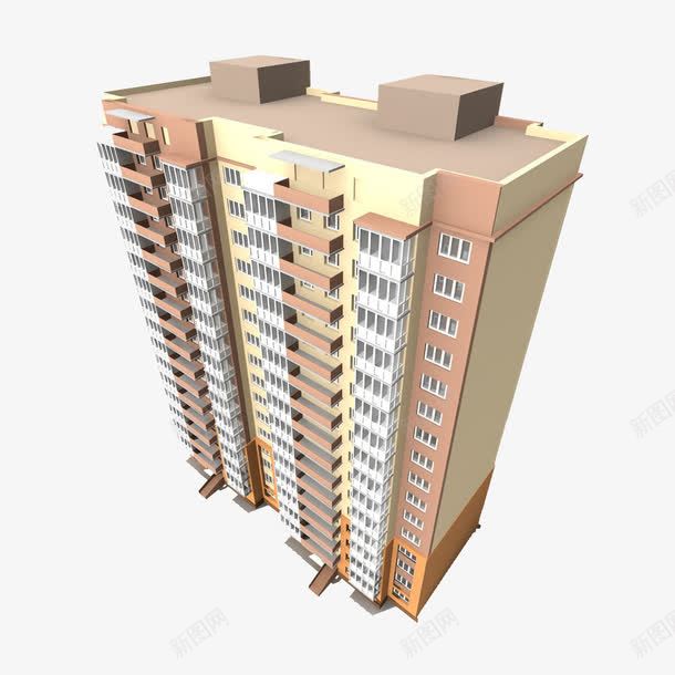 大厦建筑模型png免抠素材_新图网 https://ixintu.com 大厦 建筑 模型 素材