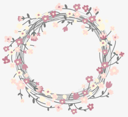 花卉花环素材