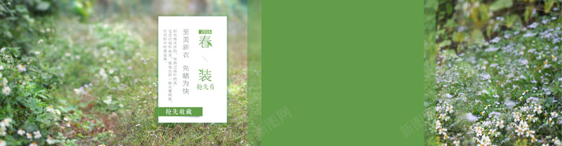 春季海报jpg设计背景_新图网 https://ixintu.com 春季 花丛 户外 春装 海报banner 摄影 风景