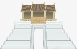中国古代建筑矢量图素材