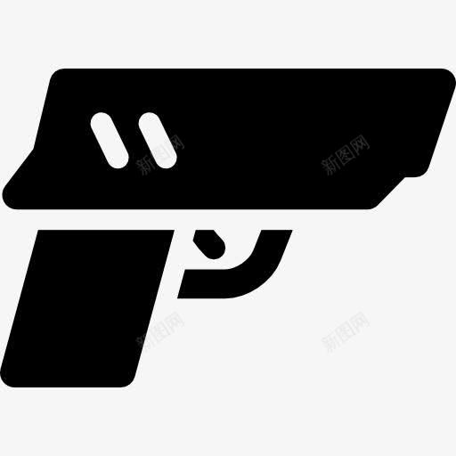 警察用枪图标png_新图网 https://ixintu.com 手枪 武器 臂
