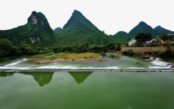 广西宜州祥贝乡风景素材