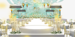 婚庆会场布置婚礼舞台布置元素图高清图片