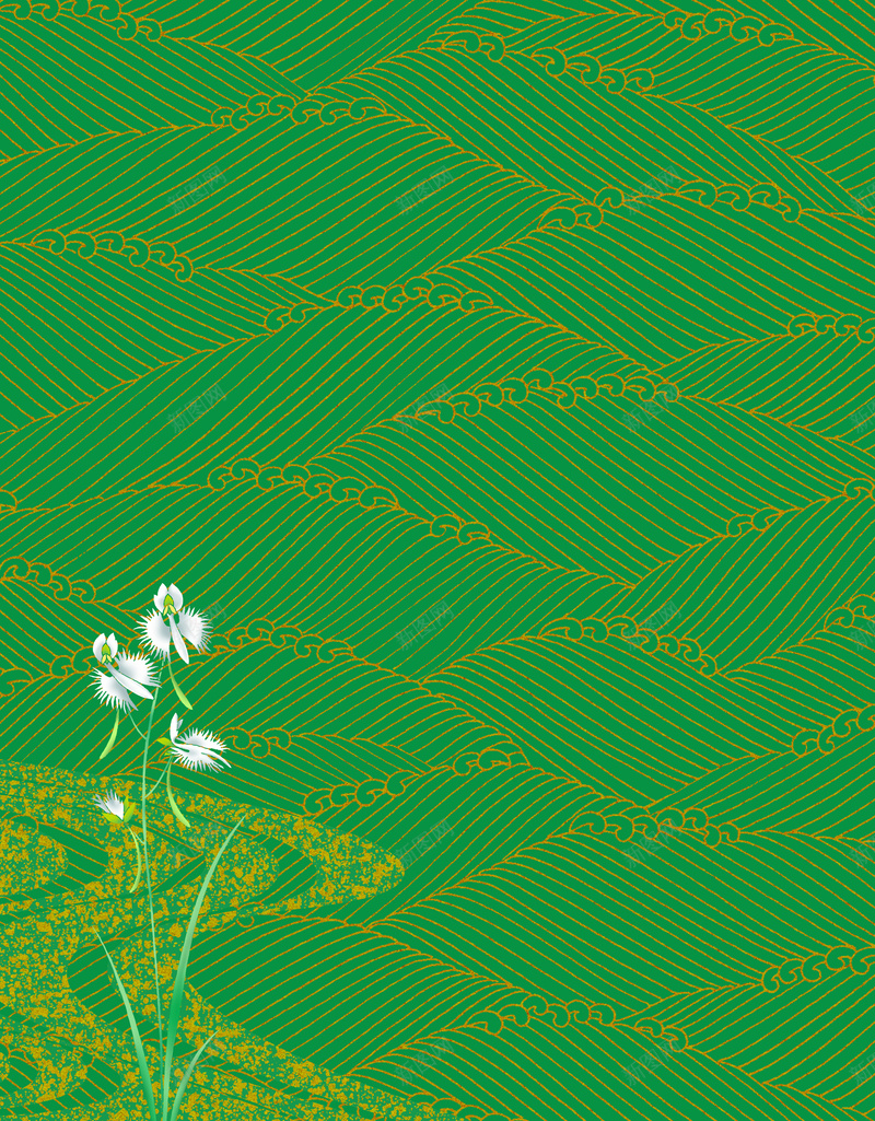绿色水纹花朵背景素材jpg设计背景_新图网 https://ixintu.com 植物 水纹 波纹 绿色 花朵 花草 纹理 婚庆 海报 背景