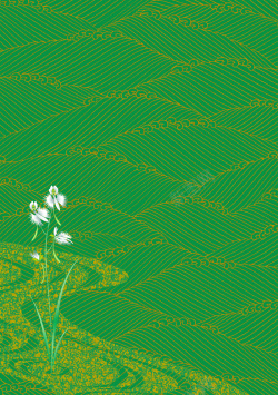 绿色水纹花朵背景素材图片下载 花朵波纹绿色水纹花朵背景素材高清图片