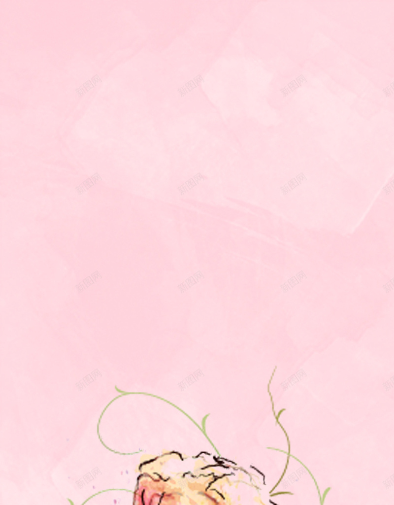 粉色质感晕染花朵母亲节H5分层背景psd设计背景_新图网 https://ixintu.com H5 分层背景 手绘 晕染 母亲节 简约 粉色 花朵 质感