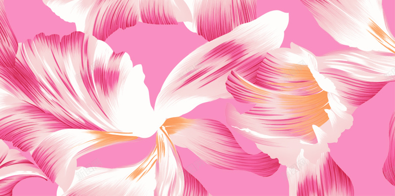 浪漫花朵粉色背景图psd设计背景_新图网 https://ixintu.com 浪漫 清新 粉色 花朵 质感 纹理