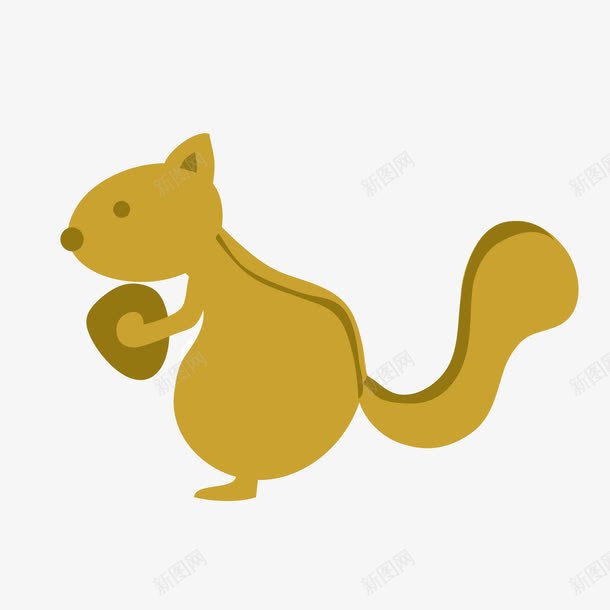 小松鼠的卡通动物png免抠素材_新图网 https://ixintu.com 动物 动物卡通 卡通动物 卡通松鼠 松鼠