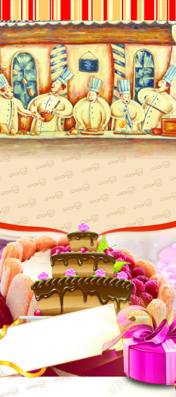 甜点展架X展架甜点蛋糕房西餐厅背景高清图片