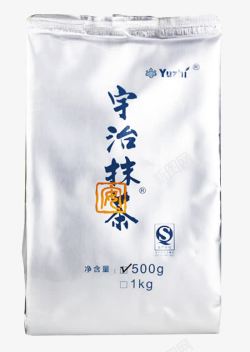 抹茶新绿宇治新绿抹茶粉旧包装高清图片