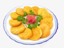 美味的地瓜干红薯饼图高清图片