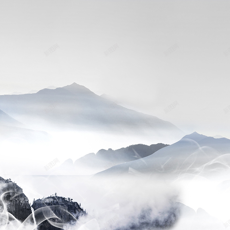 缥缈中国风背景jpg设计背景_新图网 https://ixintu.com 缥缈 中国风 文艺 质感 摄影 清新