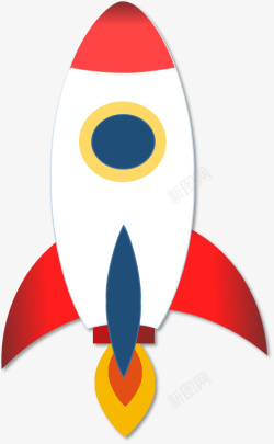 航空火箭图标素材