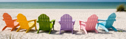 休闲日光浴休闲椅沙滩旅游区摄影滩高清图片