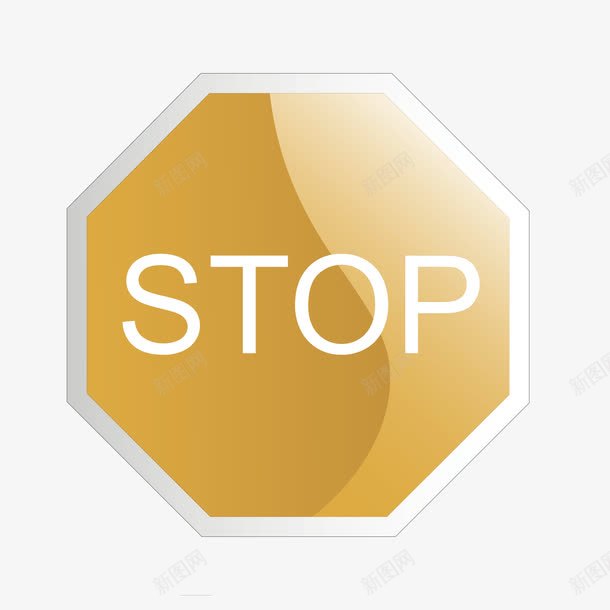 黄色停车标志标识牌图标png_新图网 https://ixintu.com 停车 停车标志 标志 标识牌 黄色