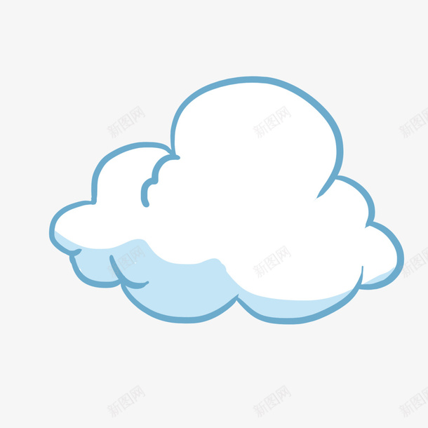 云彩云朵卡通云朵手绘png免抠素材_新图网 https://ixintu.com 云彩 云朵 云朵便签 卡通云朵 手绘