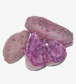 紫色番薯紫肉番薯高清图片
