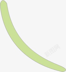 绿色弧形线条png免抠素材_新图网 https://ixintu.com 线条 绿色弧形 绿色弧形线条