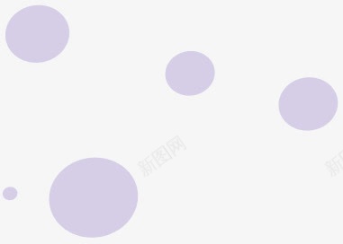 紫色唯美手绘气泡png免抠素材_新图网 https://ixintu.com 气泡 紫色