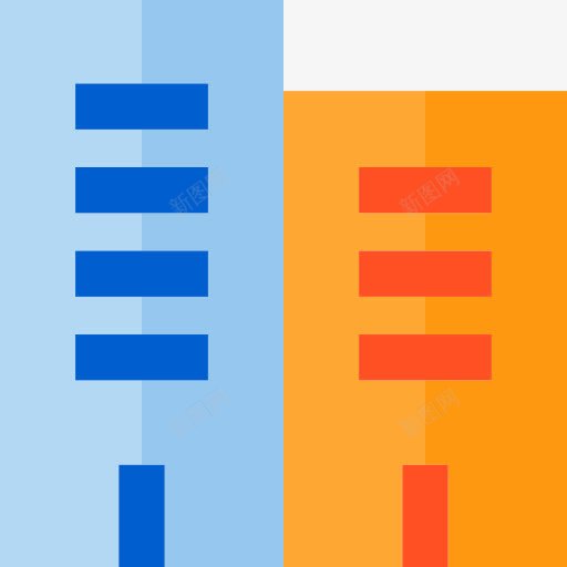 住宅图标png_新图网 https://ixintu.com 住宅 公寓 办公室 建筑 街区
