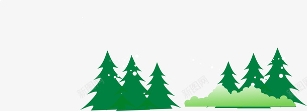 绿色树木矢量图eps免抠素材_新图网 https://ixintu.com 树木 植物 绿树 绿色 矢量图