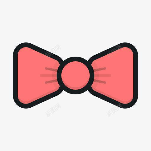 领结Luluicons图标png_新图网 https://ixintu.com Bowtie 领结