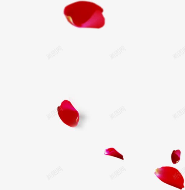 植物红色飘扬海报花瓣png免抠素材_新图网 https://ixintu.com 植物 海报 红色 花瓣 飘扬